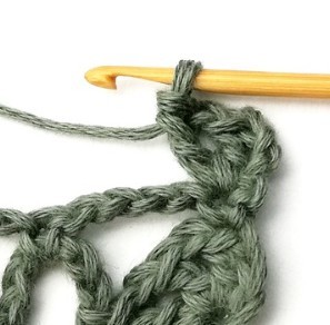 Stacked Triangles and Eyelet Crochet Stitch Photo Tutorial