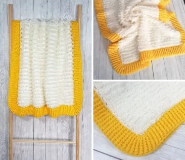 Loops & Ridges Baby Blanket Crochet Tutorial Loops & Ridges Baby Blanket Crochet Tutorial