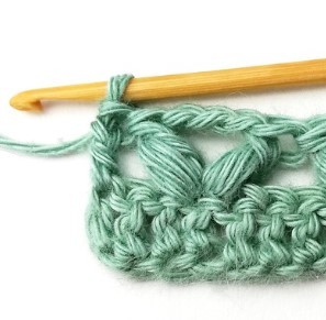 The Block and Puff V Crochet Stitch Photo Tutorial