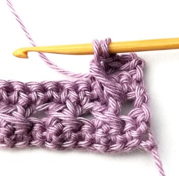 The Crossed Ripple Crochet Stitch Photo Tutorial