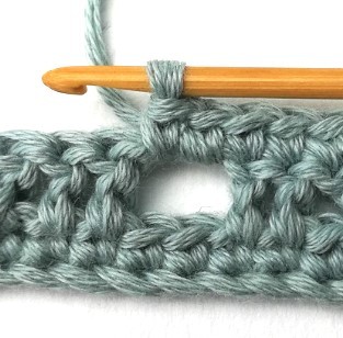 The Polka Dot Holes Crochet Stitch Photo Tutorial