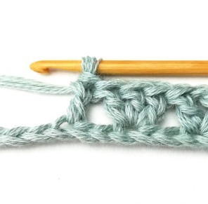 Three and Two Crochet Stitch Photo Tutorial