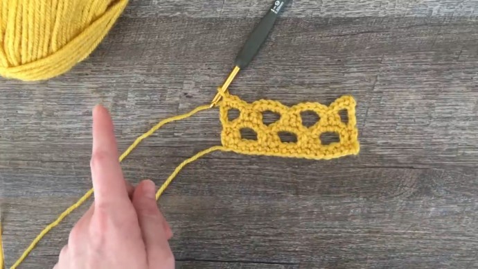Trellis Honeycomb Crochet Stitch Photo Tutorial