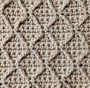 Lattice Crochet Stitch Photo Tutorial