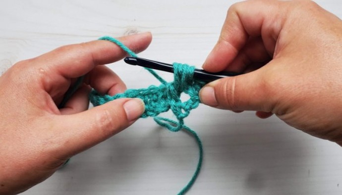 Leafhopper Crochet Stitch Photo Tutorial