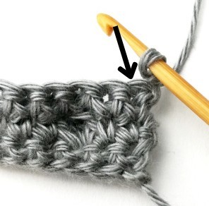 Aligned Bobble Crochet Stitch Photo Tutorial