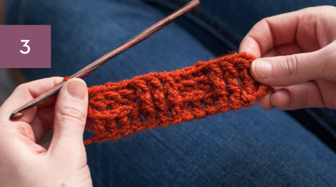 Crochet Basics: Basketweave Stitch