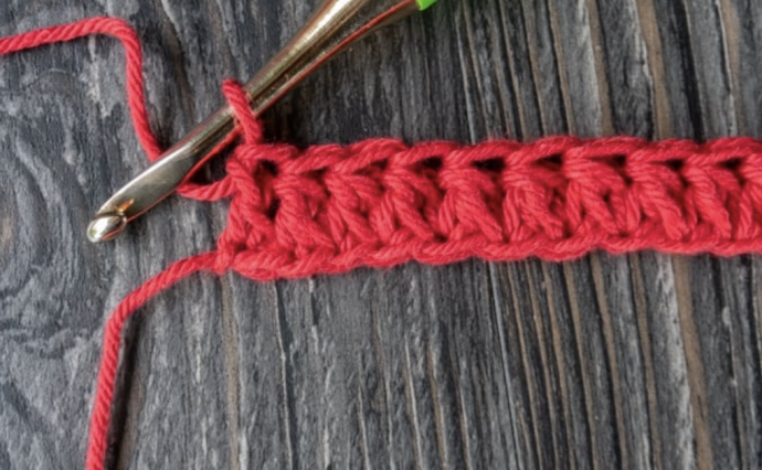 Forked Half Double Crochet Stitch Tutorial