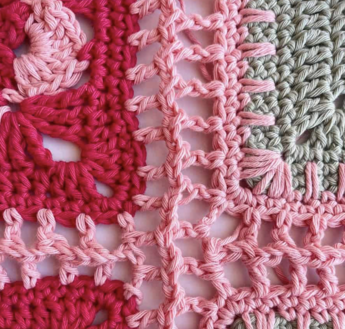 How to Crochet a Lace Join: Tutorial for Squares or Motifs