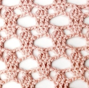 Lacy Boat Crochet Stitch Photo Tutorial
