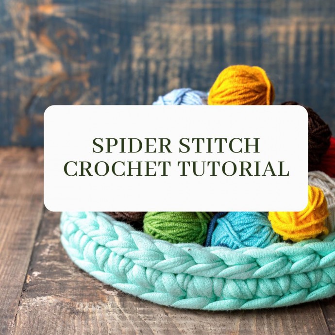 Spider Stitch Crochet Tutorial