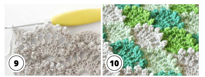 Crochet Tutorial: Fancy Shell Stitch