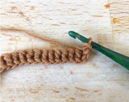 How to Crochet Front Loop Only Single Crochet Stitch