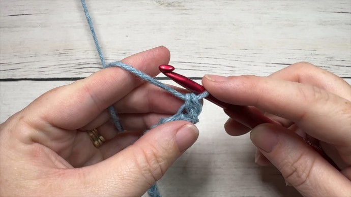 How to Crochet the Yarn Under Cluster Stitch Photo Tutorial