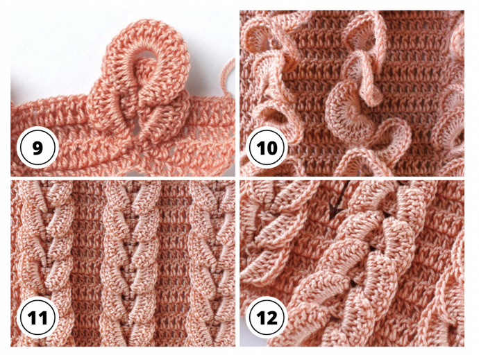 Crochet Tutorial: Line Cable Stitch