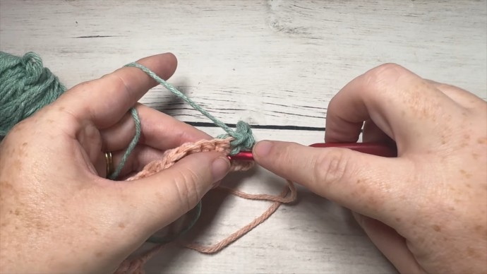 How to Crochet the Spiked V Stitch Photo Tutorial