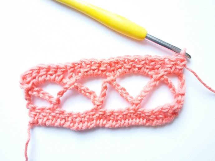 Open Mesh Stitch Crochet Pattern