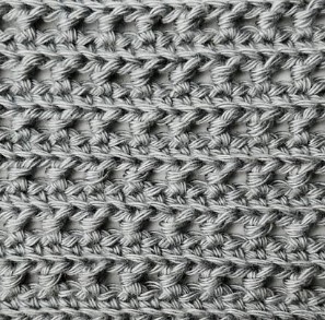 Open Ridge Crochet Stitch Photo Tutorial