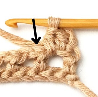 Striped Half Double Crochet Mesh Stitch Photo Tutorial