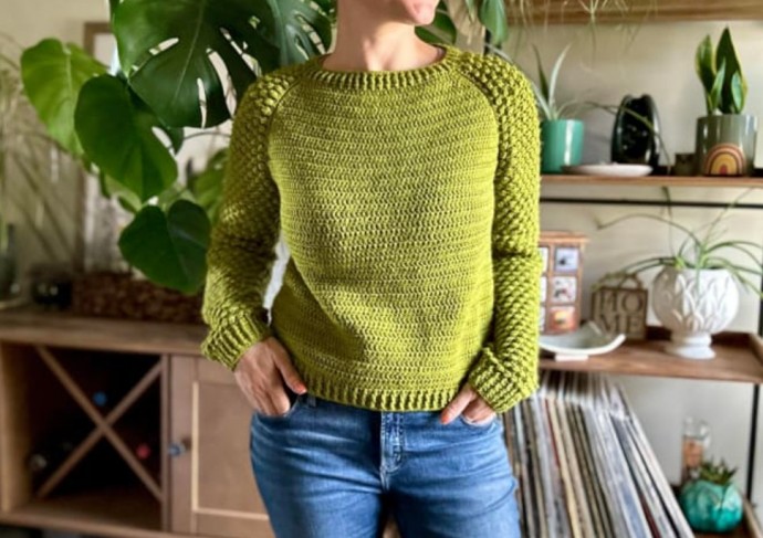 The Manilow Pullover Crochet Pattern