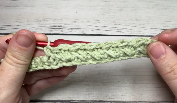 How to Crochet the Spiked Weave Stitch Photo Tutorial