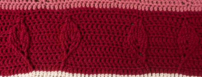 Budding Leaves Crochet Pattern Photo Tutorial