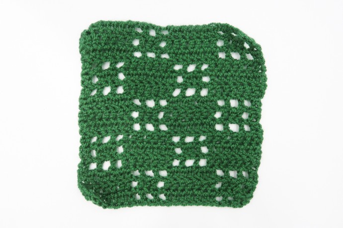 Cubist Flower Crochet Stitch