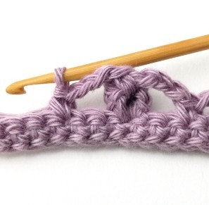 How to Crochet the Lacy Striped Popcorn Stitch Photo Tutorial