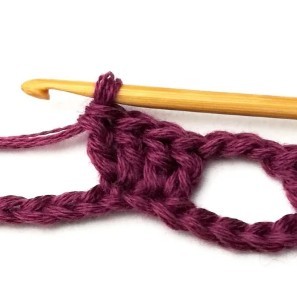 Large Lacy Zigzag Crochet Stitch Photo Tutorial