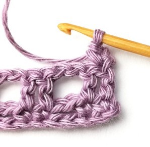 Double Mesh Crochet Stitch Photo Tutorial