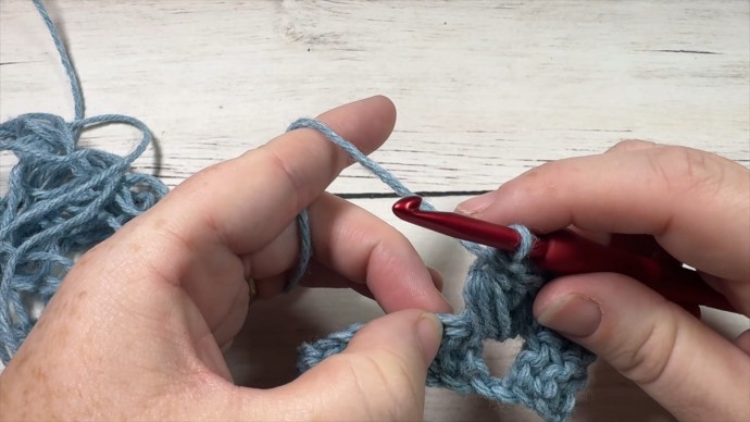 How to Crochet the Climbing Puffs Stitch Photo Tutorial