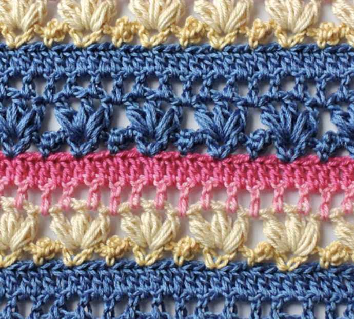 Crochet Tutorial: Textured Puff Stitch