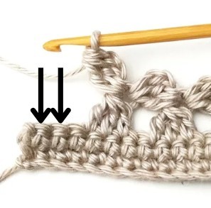 Aligned Four Leaf Clover Crochet Stitch Photo Tutorial