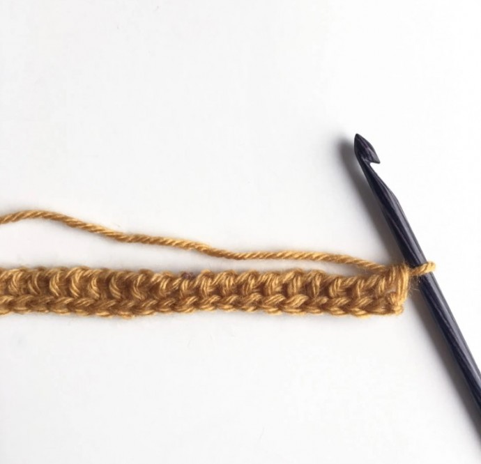 Tunisian Crochet Knit Stitch Photo Tutorial