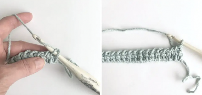 Crochet Faux Knit 2×2 Rib Stitch