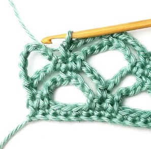 Double Trellis Crochet Stitch Photo Tutorial