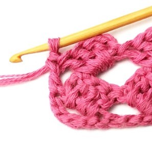 Lacy Checkered Diamond Crochet Stitch Photo Tutorial