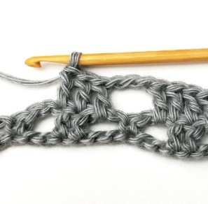 Belgian Mesh Crochet Stitch Photo Tutorial