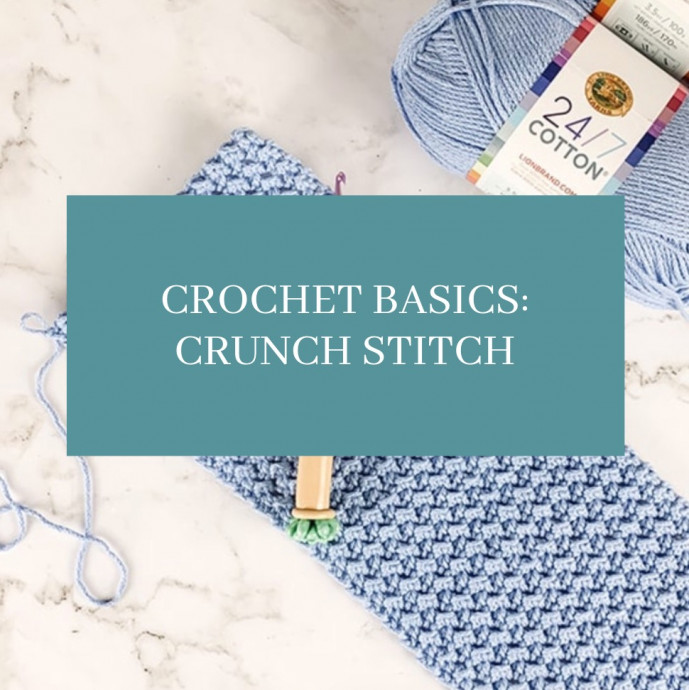 Crochet Basics: Crunch Stitch