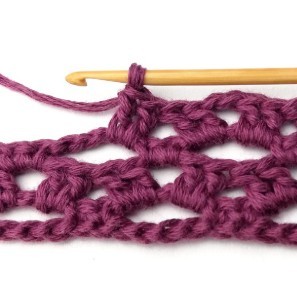 The Eyelet and Mixed Block Crochet Stitch Photo Tutorial