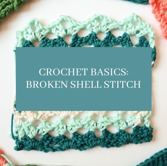Broken Shell Stitch Crochet Stitch