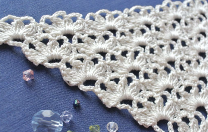 Crochet Tutorial: How to Make a Triangle Shawl