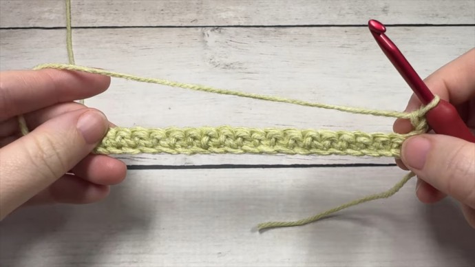 Knotted Half Double Crochet 1 Photo Tutorial