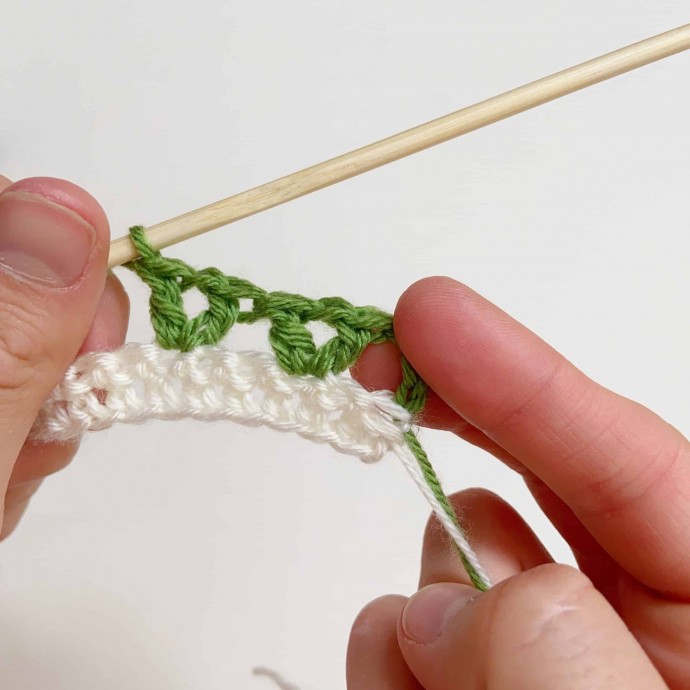 Field of Flowers Crochet Stitch Photo Tutorial