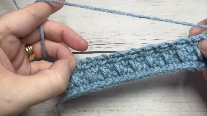 How to Crochet the Cluster Moss Stitch Photo Tutorial