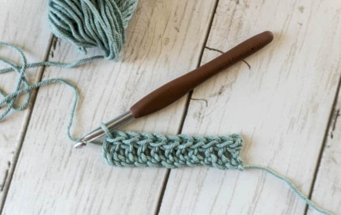 Double Crochet Rib Stitch Photo Tutorial