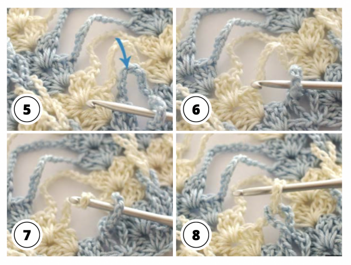 How to Crochet Knitting Loops Stitch