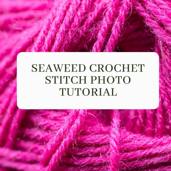 Seaweed Crochet Stitch Photo Tutorial