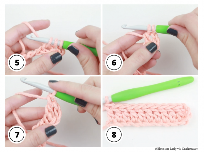 Crochet Basics: Learning the Double Stitch