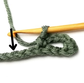 Eyelet Crochet Stitch Photo Tutorial